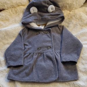 Fleece Peacoat